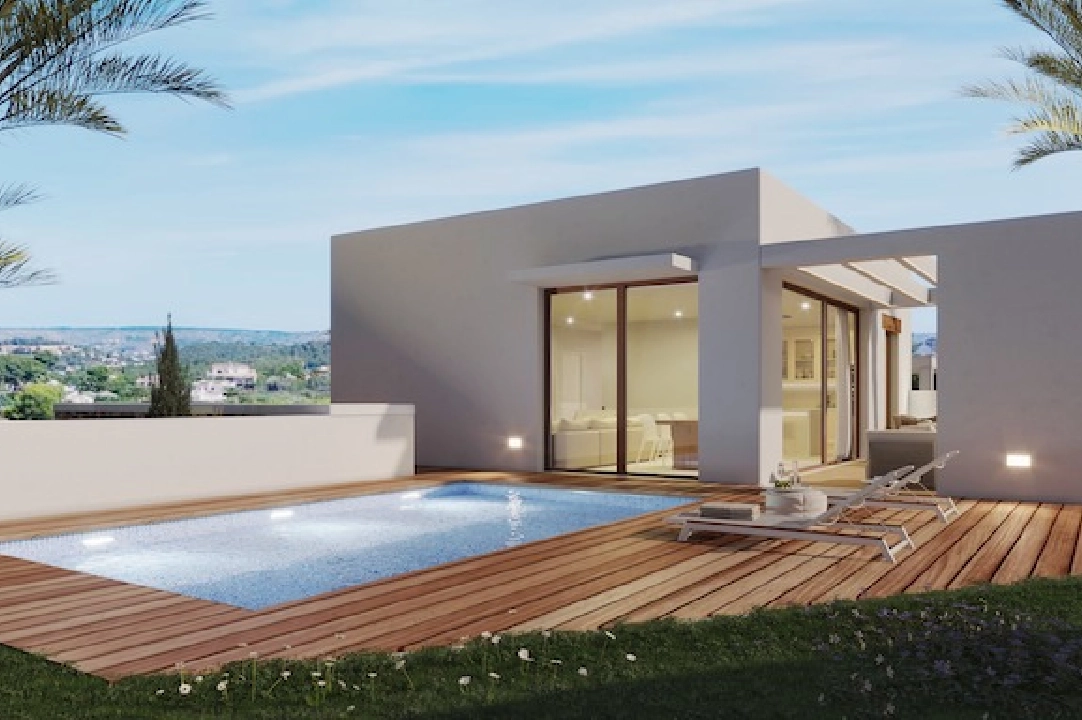 villa en Javea(Villes del vent) en venta, superficie 170 m², aire acondicionado, parcela 1000 m², 3 dormitorios, 2 banos, piscina, ref.: CA-H-1799-AMBI-1