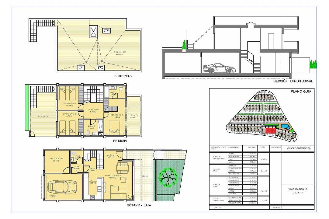 adosado en Orito en venta, superficie 218 m², estado first owner, 3 dormitorios, 2 banos, piscina, ref.: HA-OTN-110-R01-1