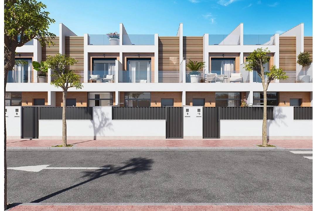 adosado en San Pedro del Pinatar en venta, superficie 157 m², estado first owner, parcela 92 m², 3 dormitorios, 2 banos, piscina, ref.: HA-SAN-115-R01-3