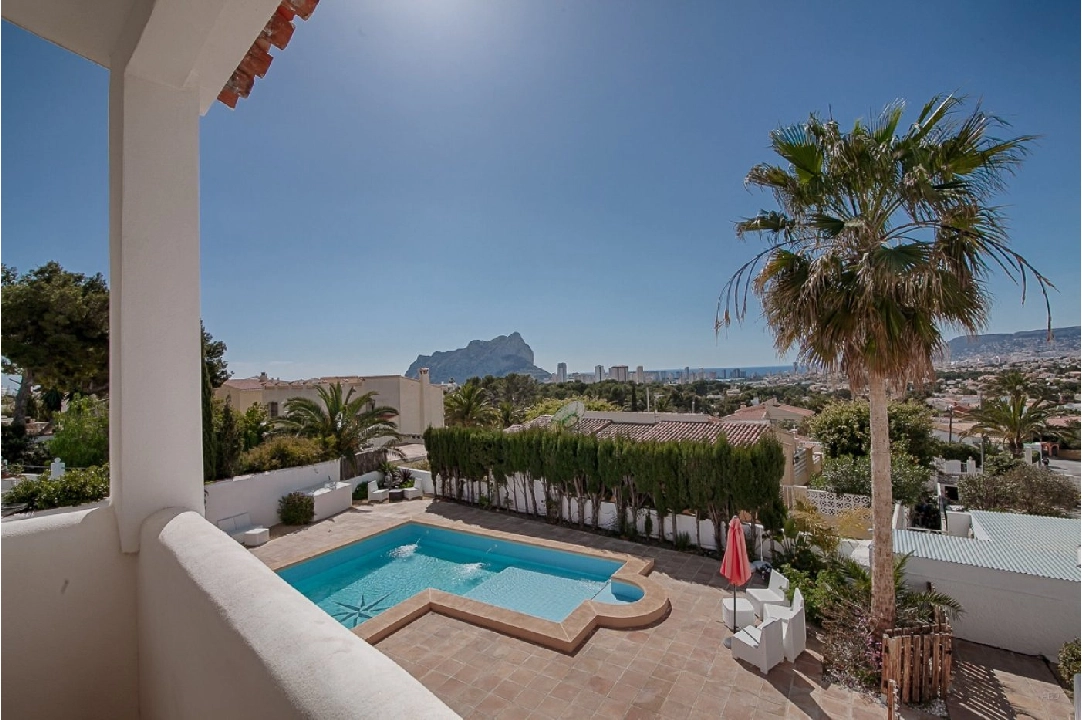 villa en Calpe en venta, superficie 312 m², aire acondicionado, parcela 1010 m², 6 dormitorios, 5 banos, piscina, ref.: AM-11289DA-2