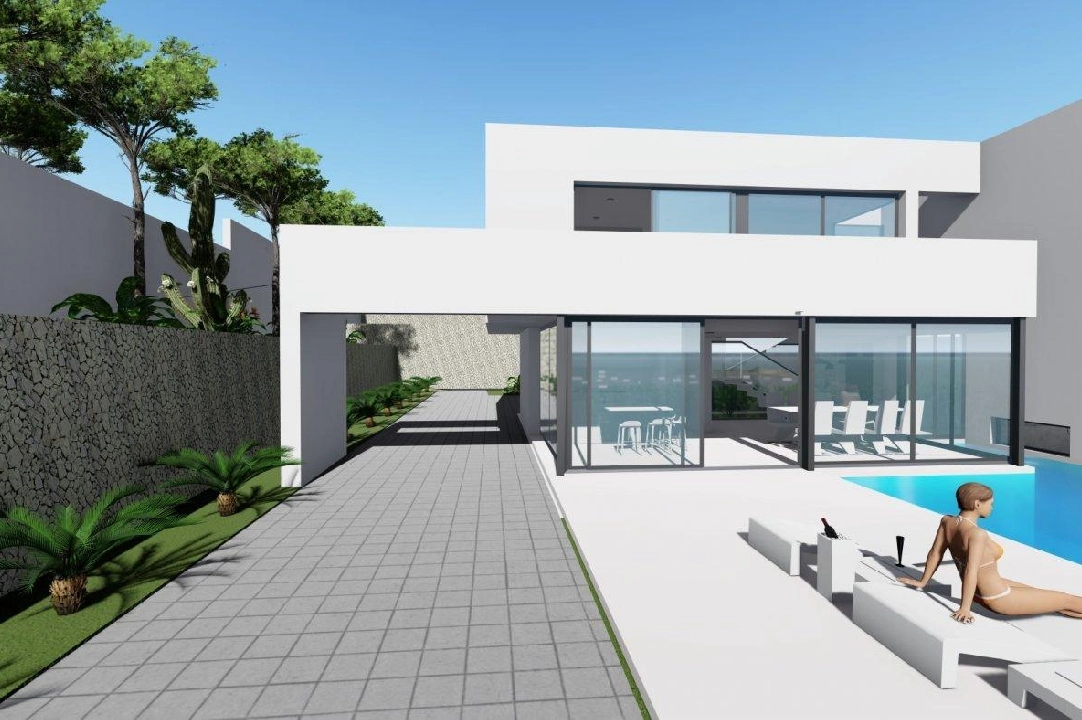 villa en Calpe en venta, superficie 370 m², ano de construccion 2019, aire acondicionado, parcela 1252 m², 4 dormitorios, 4 banos, piscina, ref.: AM-11348DA-2