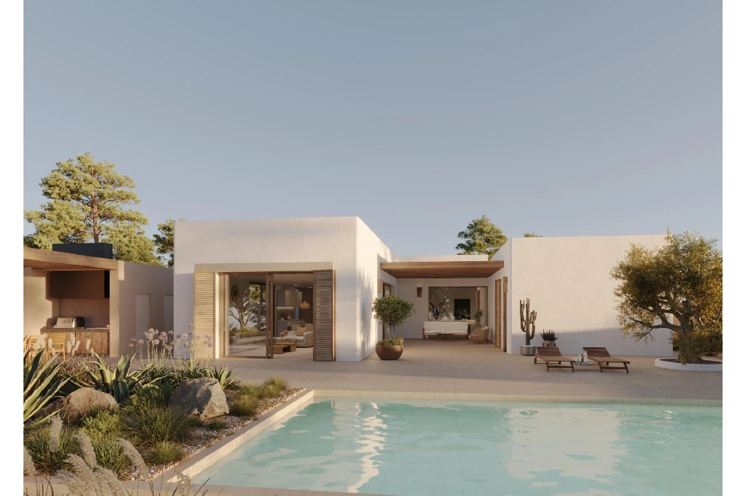 villa en Moraira en venta, superficie 213 m², ano de construccion 2021, aire acondicionado, parcela 971 m², 4 dormitorios, 3 banos, piscina, ref.: AM-11549DA-4