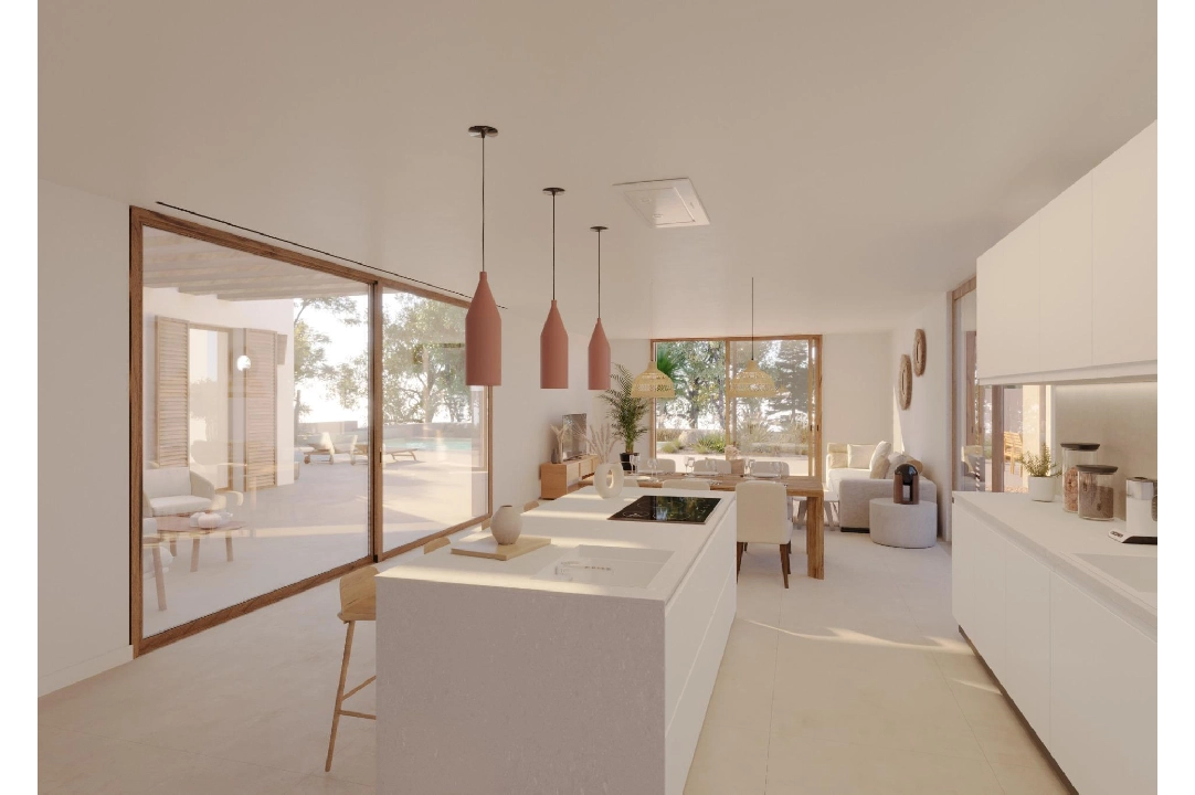 villa en Moraira en venta, superficie 213 m², ano de construccion 2021, aire acondicionado, parcela 971 m², 4 dormitorios, 3 banos, piscina, ref.: AM-11549DA-6