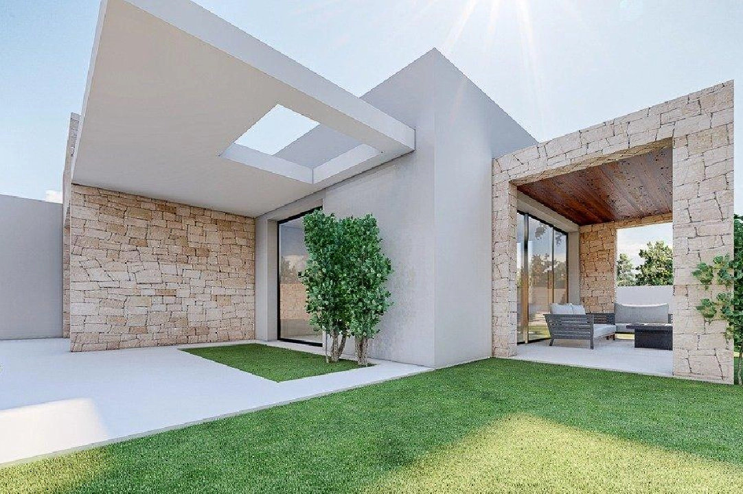 villa en Benissa en venta, superficie 164 m², ano de construccion 2021, aire acondicionado, parcela 1001 m², 3 dormitorios, 2 banos, piscina, ref.: AM-11607DA-1