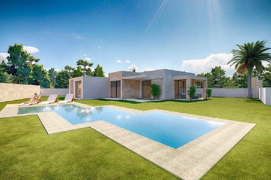 villa en Benissa en venta, superficie 164 m², ano de construccion 2021, aire acondicionado, parcela 1001 m², 3 dormitorios, 2 banos, piscina, ref.: AM-11607DA-2