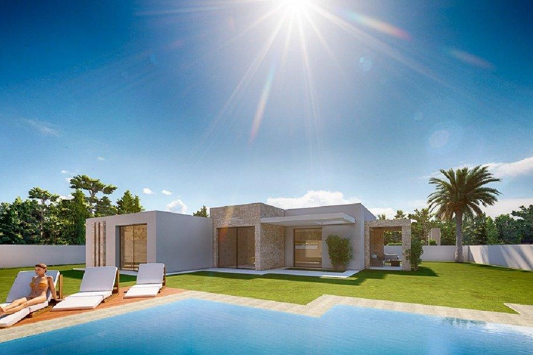 villa en Benissa en venta, superficie 164 m², ano de construccion 2021, aire acondicionado, parcela 1001 m², 3 dormitorios, 2 banos, piscina, ref.: AM-11607DA-4