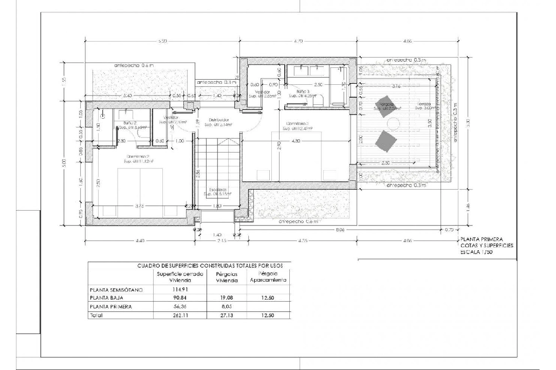 villa en Oliva en venta, superficie 262 m², ano de construccion 2022, aire acondicionado, parcela 462 m², 4 dormitorios, 5 banos, piscina, ref.: AM-11592DA-13