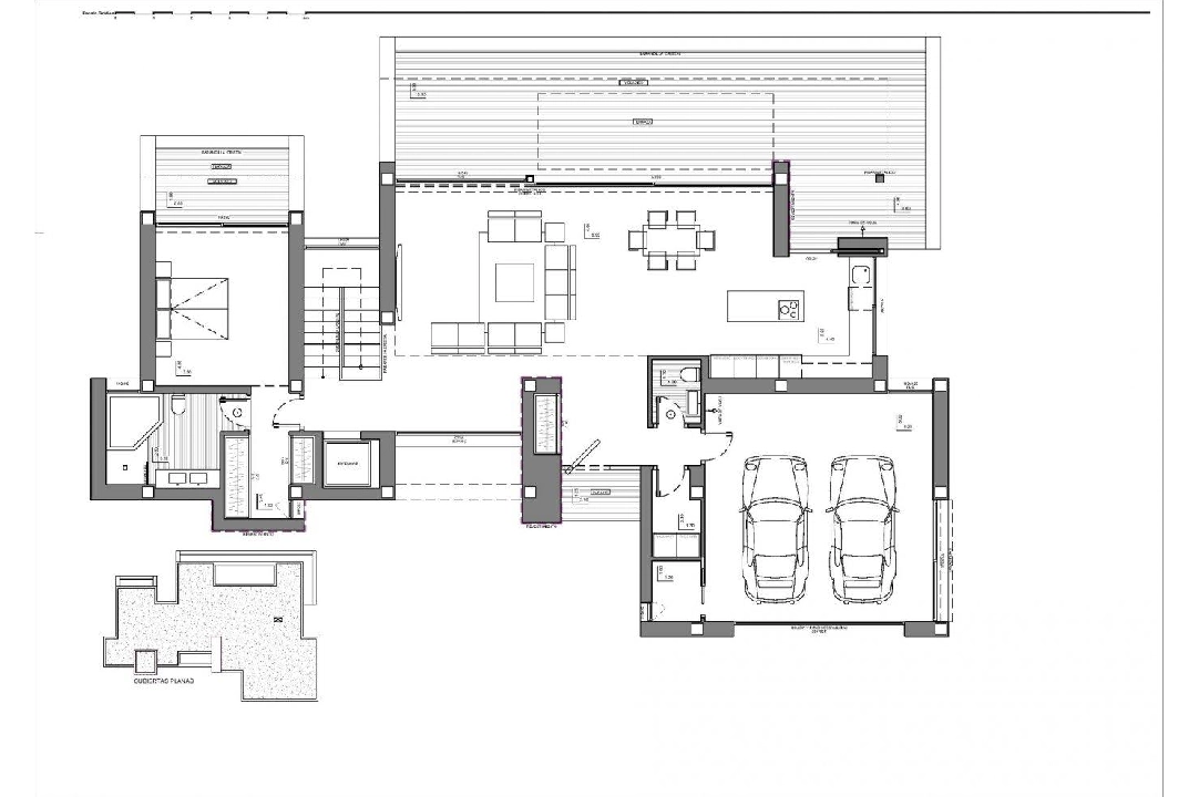 villa en Benitachell en venta, superficie 693 m², ano de construccion 2022, aire acondicionado, parcela 1158 m², 3 dormitorios, 5 banos, piscina, ref.: AM-11651DA-8