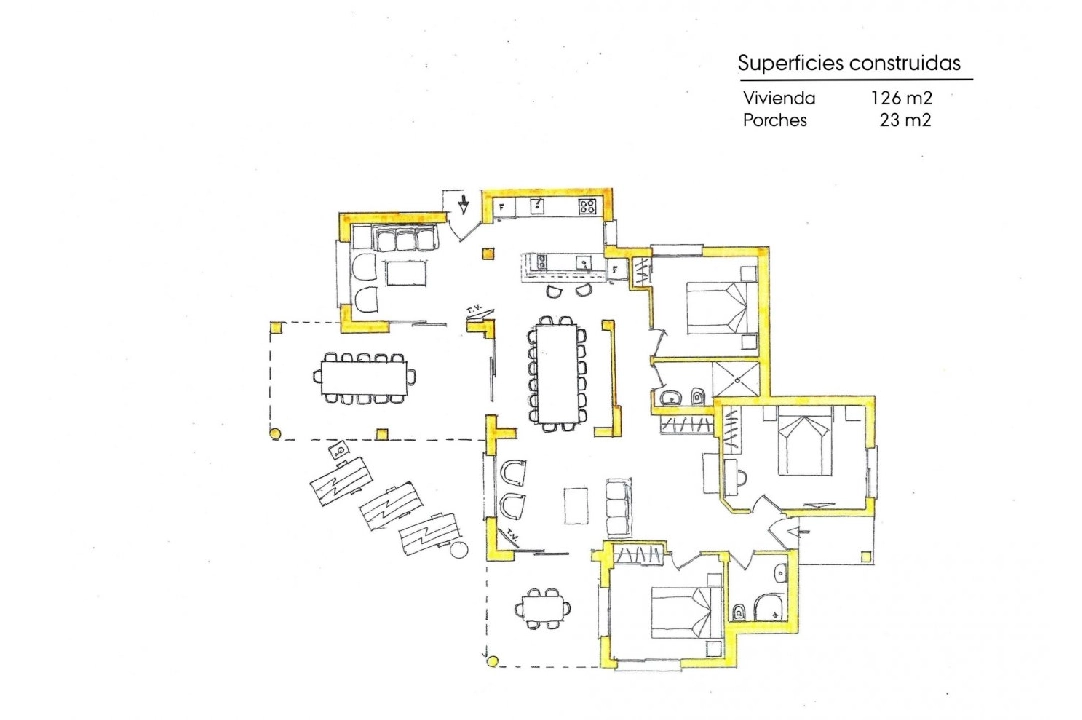 apartamento en Benitachell en venta, superficie 411 m², aire acondicionado, 9 dormitorios, 6 banos, piscina, ref.: AM-11746DR-42