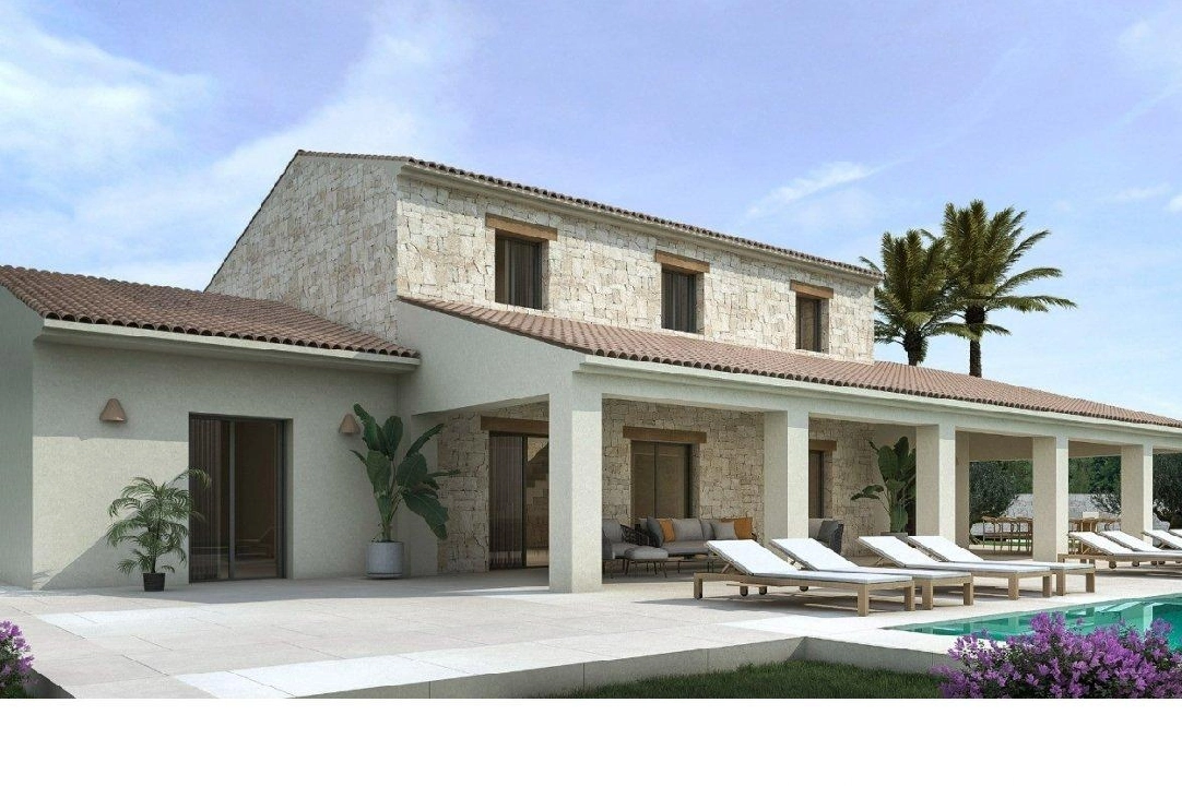 villa en Moraira en venta, superficie 699 m², ano de construccion 2022, aire acondicionado, parcela 13500 m², 4 dormitorios, 4 banos, piscina, ref.: AM-11734DA-2