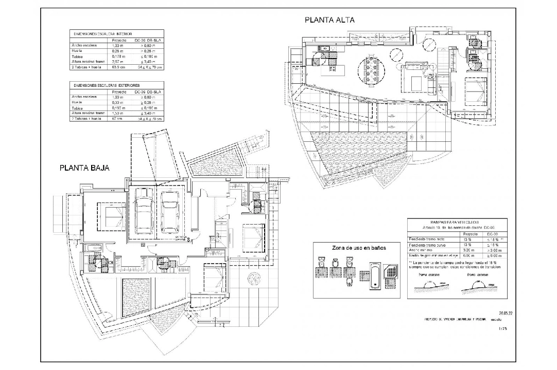 villa en Calpe en venta, superficie 273 m², ano de construccion 2022, aire acondicionado, parcela 805 m², 4 dormitorios, 4 banos, piscina, ref.: AM-11772DA-19