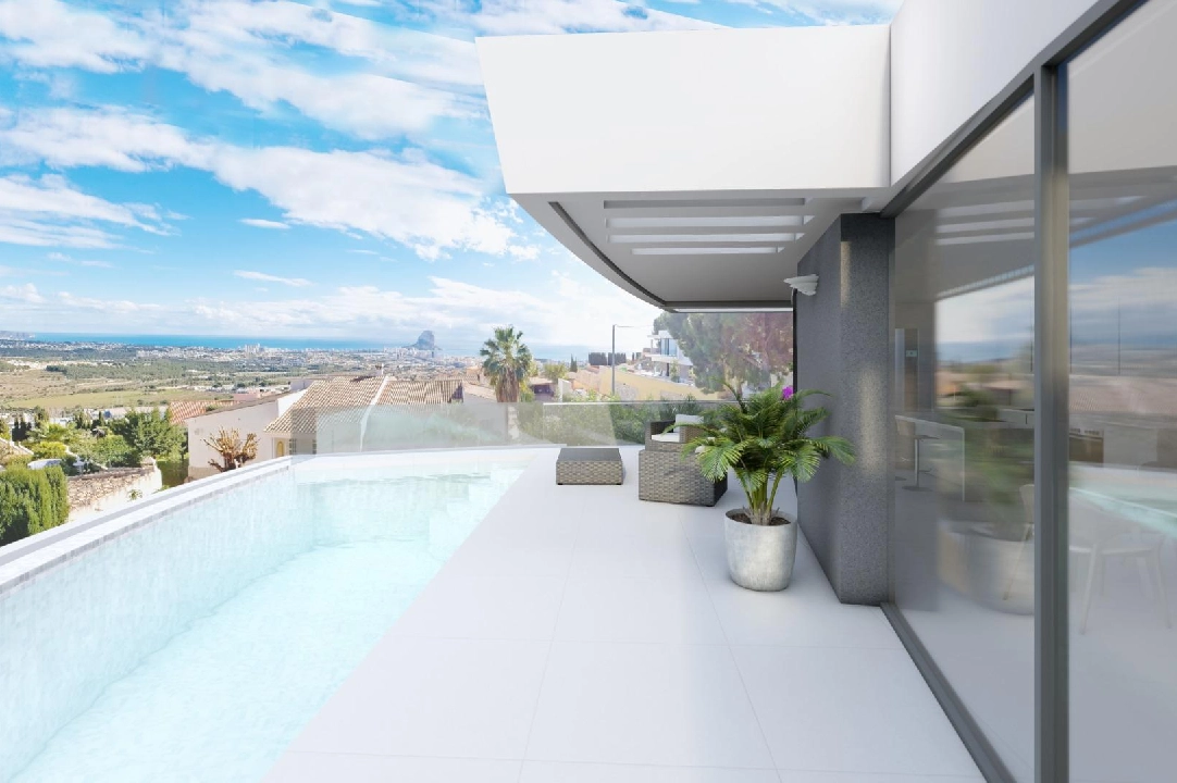 villa en Calpe en venta, superficie 273 m², ano de construccion 2022, aire acondicionado, parcela 805 m², 4 dormitorios, 4 banos, piscina, ref.: AM-11772DA-5