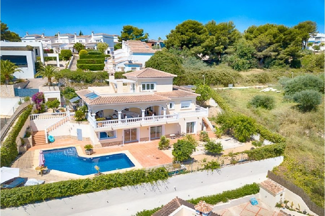 villa en Moraira en venta, superficie 270 m², ano de construccion 2007, aire acondicionado, parcela 797 m², 4 dormitorios, 3 banos, piscina, ref.: AM-11778DA-1