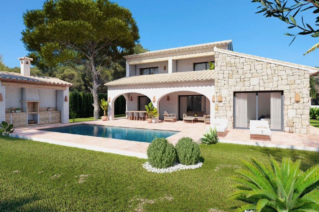 villa en Javea en venta, superficie 180 m², ano de construccion 2023, aire acondicionado, parcela 1005 m², 3 dormitorios, 2 banos, piscina, ref.: AM-11845DA-2