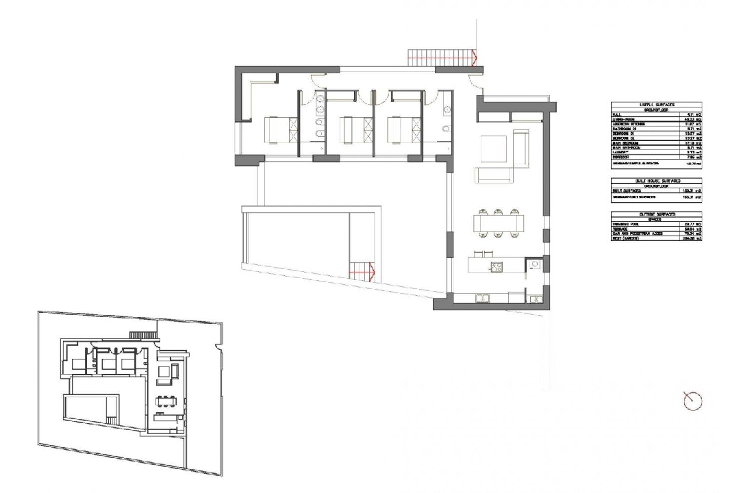 villa en Alcalali en venta, superficie 155 m², ano de construccion 2024, aire acondicionado, parcela 800 m², 3 dormitorios, 2 banos, piscina, ref.: AM-11841DA-4