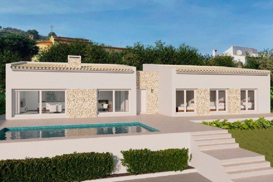 villa en Alcalali en venta, superficie 149 m², ano de construccion 2023, aire acondicionado, parcela 800 m², 3 dormitorios, 2 banos, piscina, ref.: AM-11840DA-1