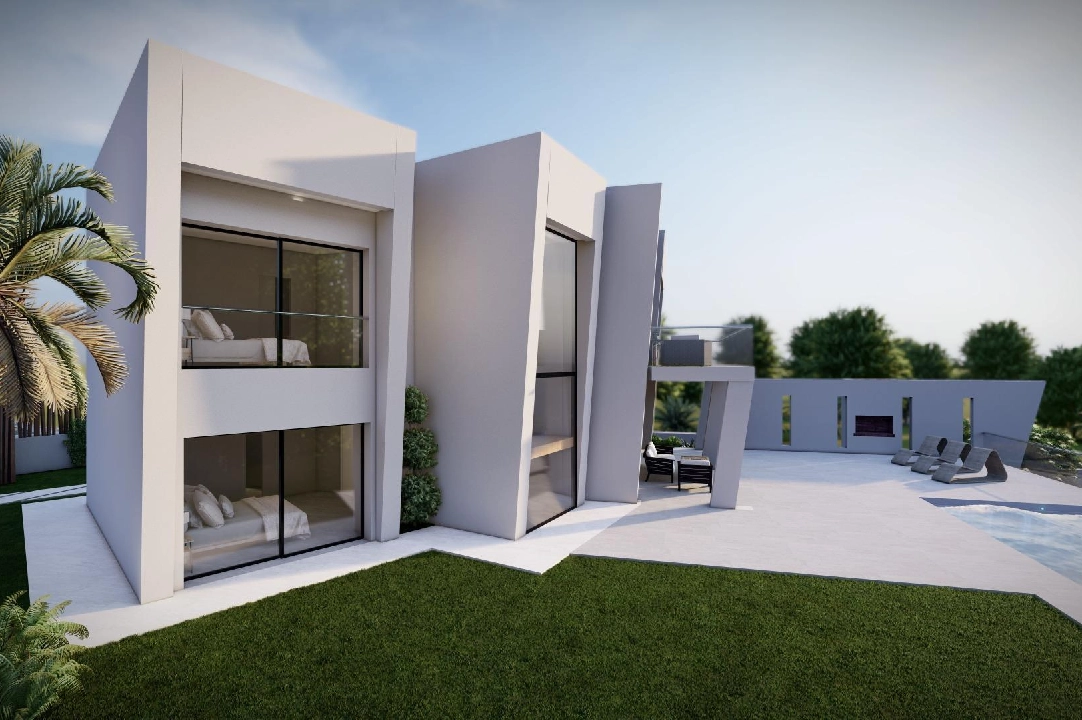 villa en Moraira en venta, superficie 365 m², ano de construccion 2023, aire acondicionado, parcela 967 m², 4 dormitorios, 4 banos, piscina, ref.: AM-11867DA-11