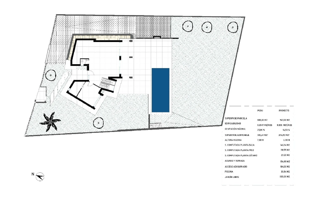 villa en Moraira en venta, superficie 365 m², ano de construccion 2023, aire acondicionado, parcela 967 m², 4 dormitorios, 4 banos, piscina, ref.: AM-11867DA-20