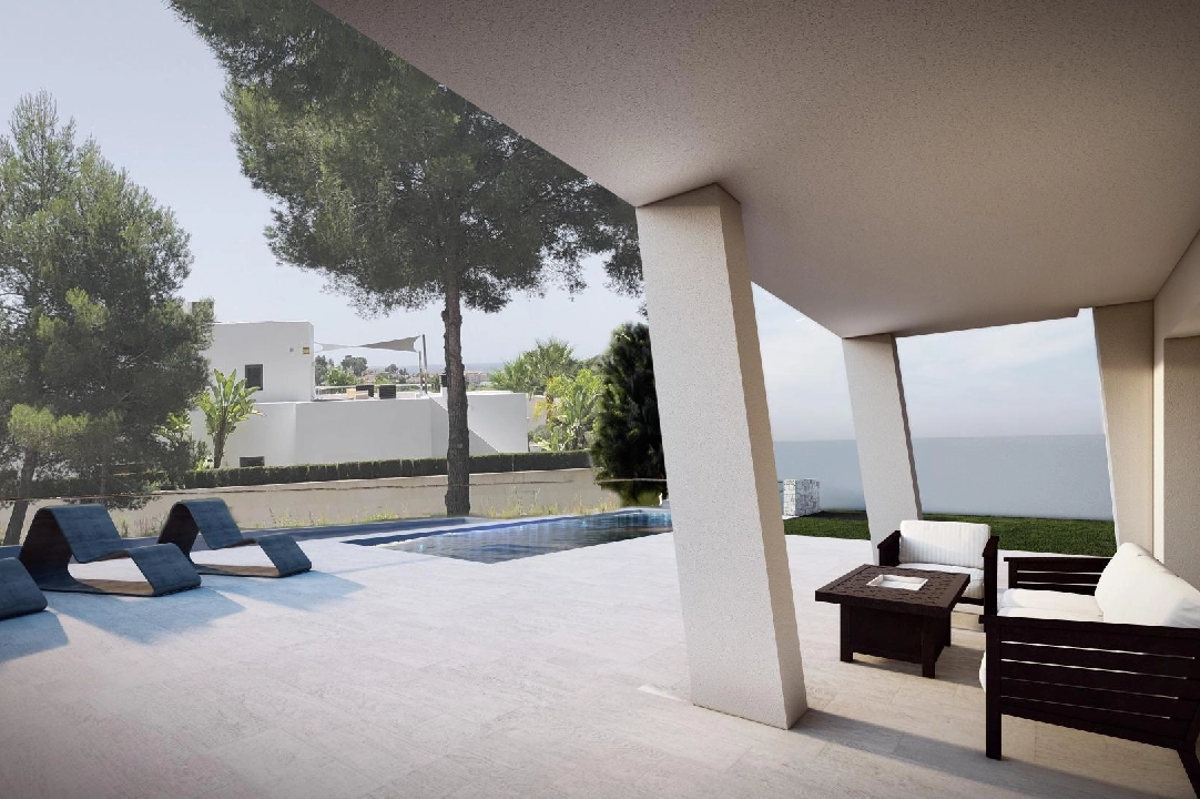 villa en Moraira en venta, superficie 365 m², ano de construccion 2023, aire acondicionado, parcela 967 m², 4 dormitorios, 4 banos, piscina, ref.: AM-11867DA-4