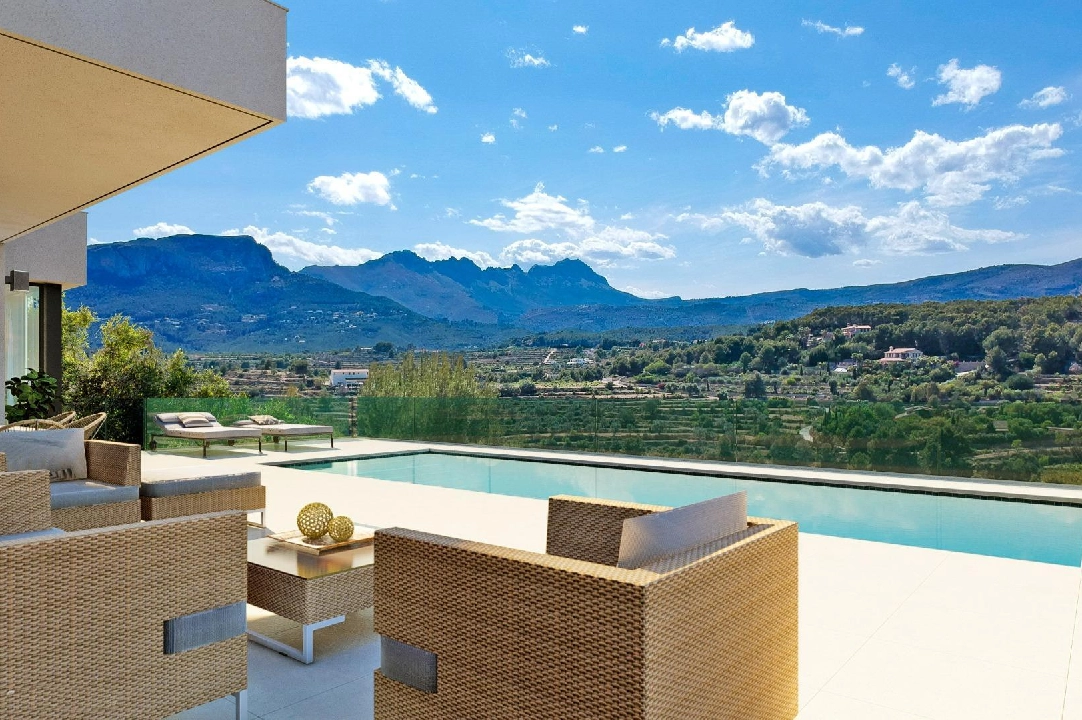 villa en Calpe en venta, superficie 209 m², ano de construccion 2024, aire acondicionado, parcela 1000 m², 3 dormitorios, 3 banos, piscina, ref.: AM-11967DA-2