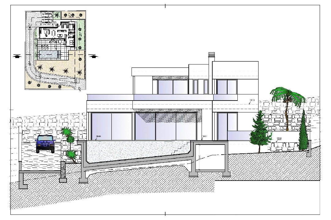 villa en Calpe en venta, superficie 209 m², ano de construccion 2024, aire acondicionado, parcela 1000 m², 3 dormitorios, 3 banos, piscina, ref.: AM-11967DA-6