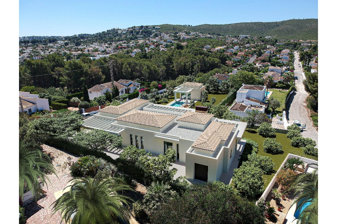 villa en Javea en venta, superficie 420 m², ano de construccion 2023, aire acondicionado, parcela 1741 m², 4 dormitorios, 5 banos, piscina, ref.: AM-12003DA-3