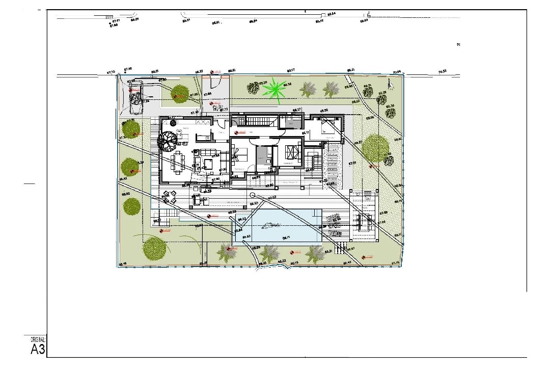 villa en Moraira en venta, superficie 261 m², ano de construccion 2023, aire acondicionado, parcela 810 m², 4 dormitorios, 3 banos, piscina, ref.: AM-12027DA-15