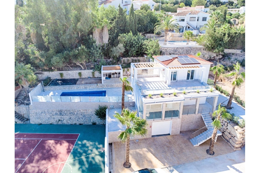 villa en Moraira en venta, superficie 480 m², ano de construccion 2023, aire acondicionado, parcela 1140 m², 3 dormitorios, 3 banos, piscina, ref.: AM-12058DA-29