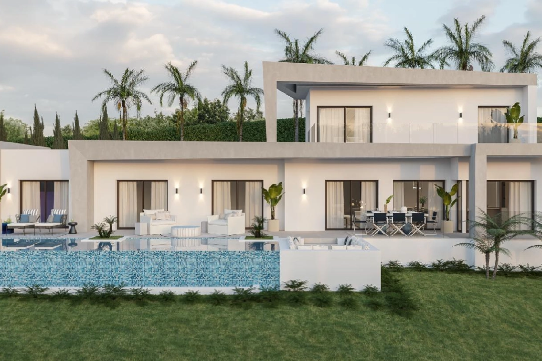 villa en Javea en venta, superficie 185 m², ano de construccion 2024, aire acondicionado, parcela 1000 m², 4 dormitorios, 3 banos, piscina, ref.: AM-12073DA-1