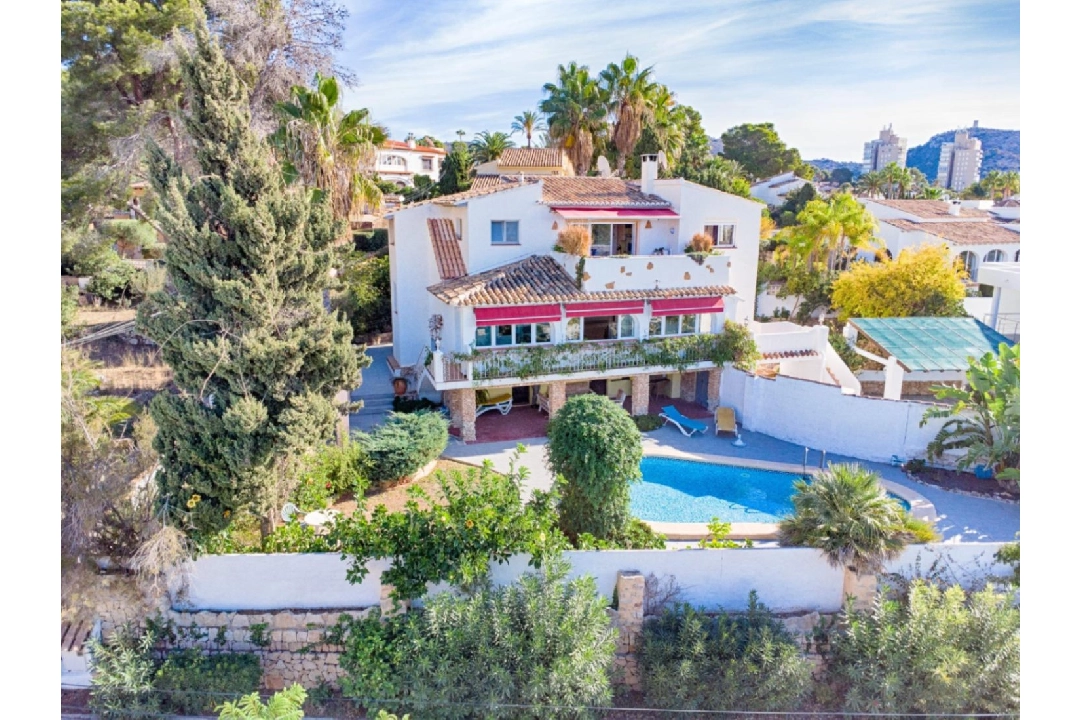 villa en Moraira en venta, superficie 326 m², ano de construccion 1975, aire acondicionado, parcela 791 m², 6 dormitorios, 6 banos, piscina, ref.: AM-12082DA-4