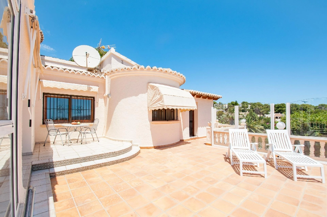 villa en Moraira en venta, superficie 293 m², ano de construccion 1998, aire acondicionado, parcela 1604 m², 5 dormitorios, 3 banos, piscina, ref.: AM-12096DA-16