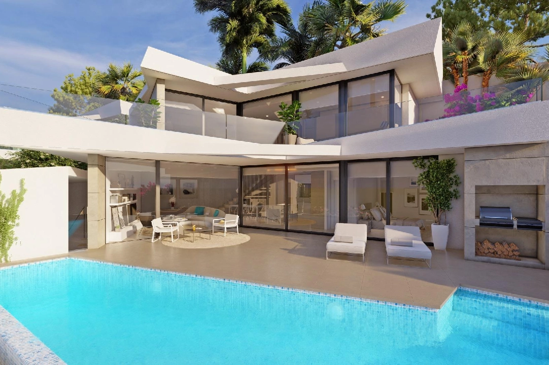 villa en Benitachell en venta, superficie 226 m², ano de construccion 2024, aire acondicionado, parcela 270 m², 3 dormitorios, 3 banos, piscina, ref.: AM-12202DA-1