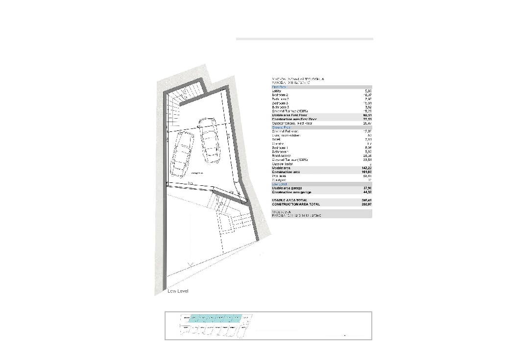 villa en Benitachell en venta, superficie 226 m², ano de construccion 2024, aire acondicionado, parcela 270 m², 3 dormitorios, 3 banos, piscina, ref.: AM-12202DA-22