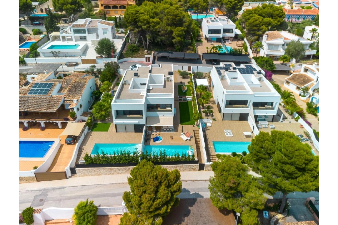 villa en Moraira en venta, superficie 182 m², aire acondicionado, parcela 500 m², 4 dormitorios, 3 banos, piscina, ref.: AM-12207DR-36