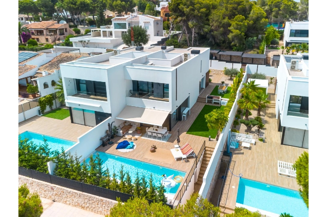 villa en Moraira en venta, superficie 182 m², aire acondicionado, parcela 500 m², 4 dormitorios, 3 banos, piscina, ref.: AM-12207DR-37