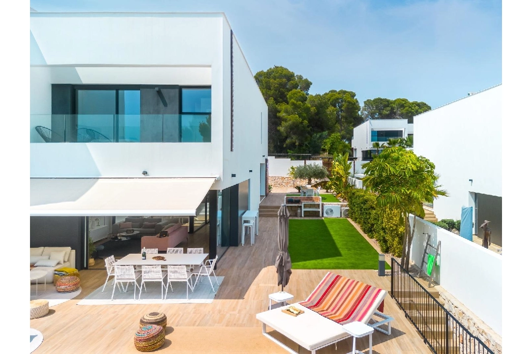 villa en Moraira en venta, superficie 182 m², aire acondicionado, parcela 500 m², 4 dormitorios, 3 banos, piscina, ref.: AM-12207DR-4