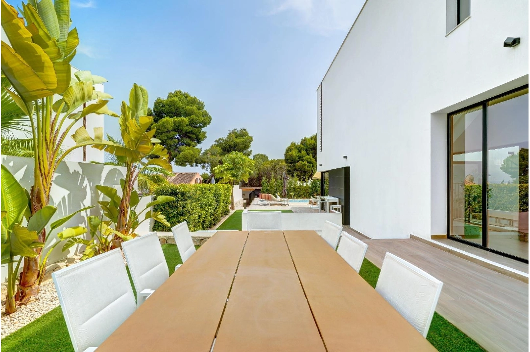 villa en Moraira en venta, superficie 182 m², aire acondicionado, parcela 500 m², 4 dormitorios, 3 banos, piscina, ref.: AM-12207DR-7