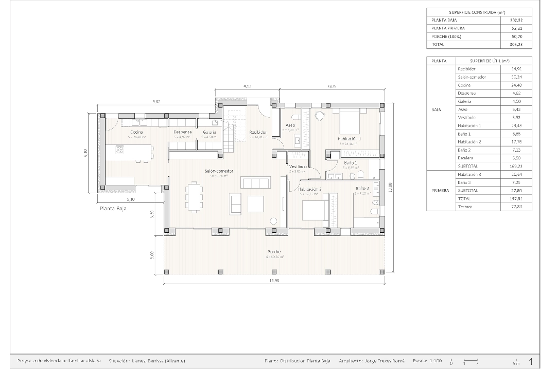 finca en Benissa en venta, superficie 305 m², ano de construccion 2024, aire acondicionado, parcela 10000 m², 3 dormitorios, 3 banos, piscina, ref.: AM-12208DA-30