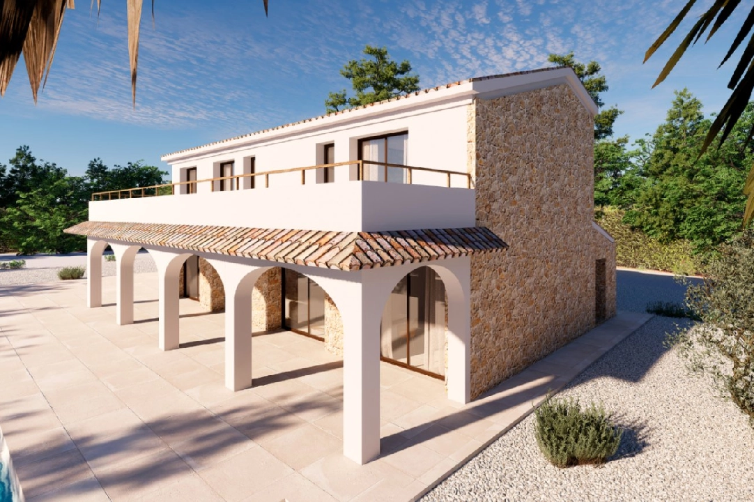 finca en Benissa en venta, superficie 425 m², ano de construccion 2024, aire acondicionado, parcela 10000 m², 4 dormitorios, 4 banos, piscina, ref.: AM-12209DA-1