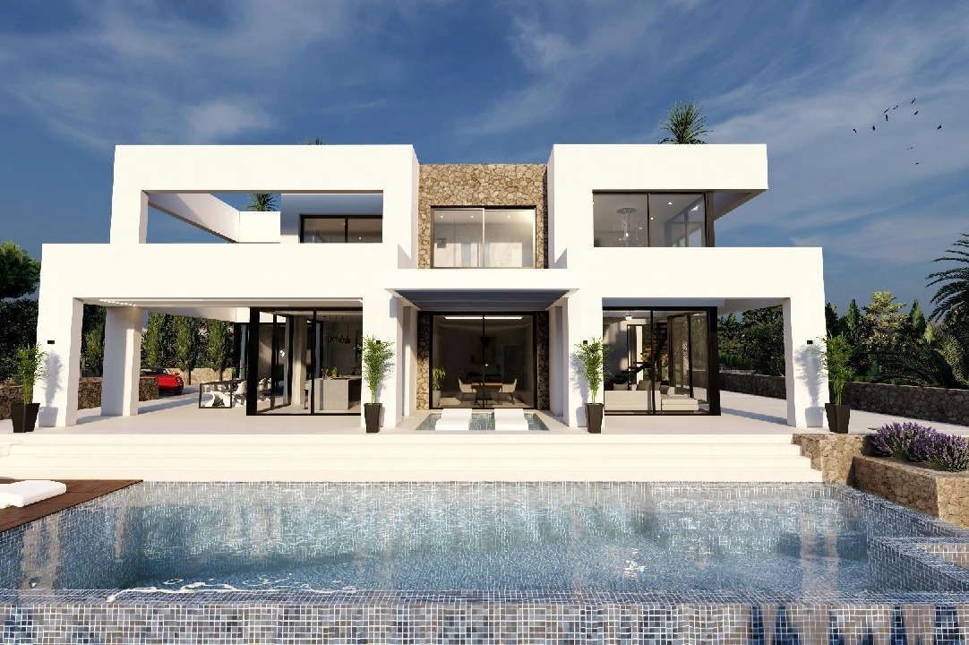 villa en Benissa en venta, superficie 547 m², ano de construccion 2024, aire acondicionado, parcela 1347 m², 4 dormitorios, 3 banos, piscina, ref.: AM-12239DA-8