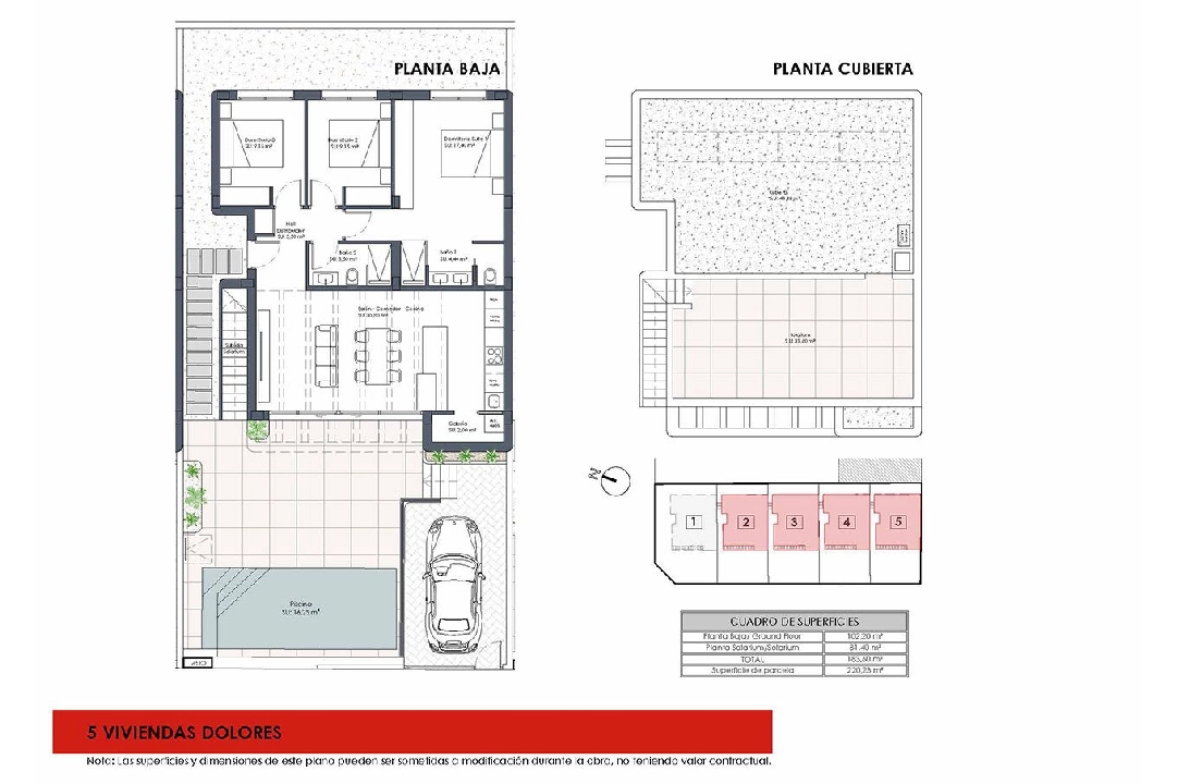 villa en Dolores en venta, superficie 183 m², estado first owner, parcela 220 m², 3 dormitorios, 2 banos, piscina, ref.: HA-DON-140-E01-24