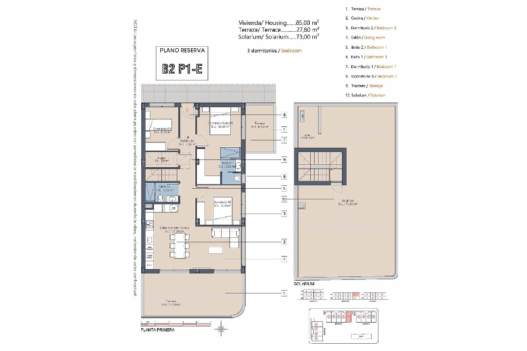 atico en Los Alcazares en venta, superficie 175 m², estado first owner, 3 dormitorios, 2 banos, piscina, ref.: HA-LAN-432-A04-16