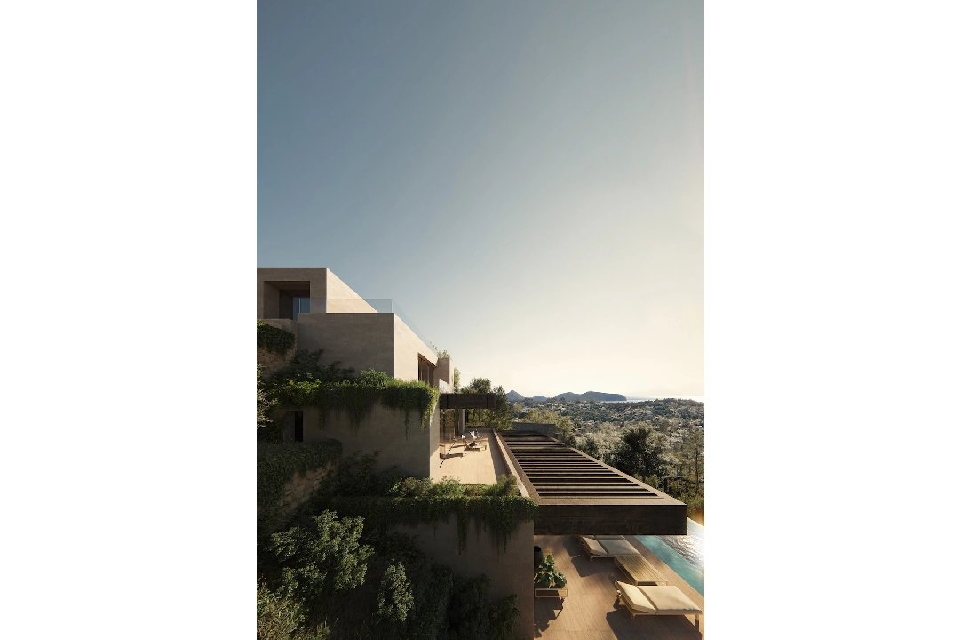 villa en Benissa(Montemar) en venta, superficie 654 m², aire acondicionado, parcela 1017 m², 4 dormitorios, 4 banos, piscina, ref.: CA-H-1810-AMB-1