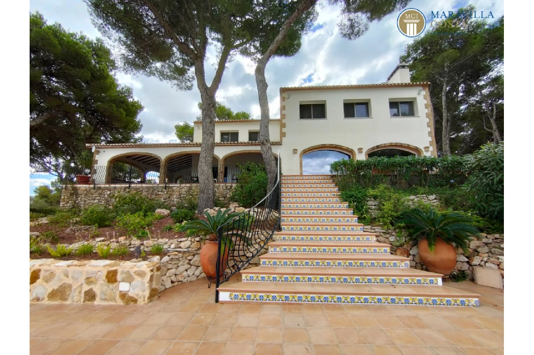 villa en Javea(Costa Nova) en venta, superficie 378 m², + calefaccion suelo, aire acondicionado, parcela 3063 m², 5 dormitorios, 5 banos, piscina, ref.: MV-P-2507-4