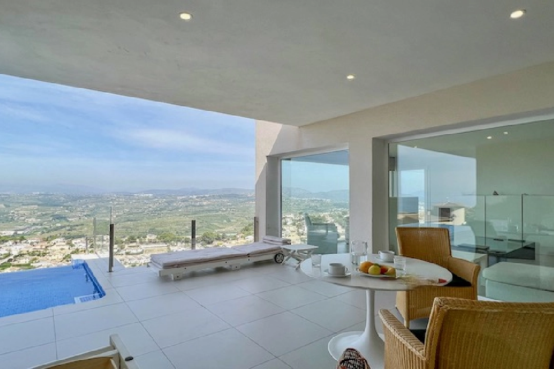 villa en Benitachell(La Cumbre del Sol) en venta, superficie 140 m², aire acondicionado, parcela 1395 m², 2 dormitorios, 2 banos, piscina, ref.: CA-H-1815-AMB-14