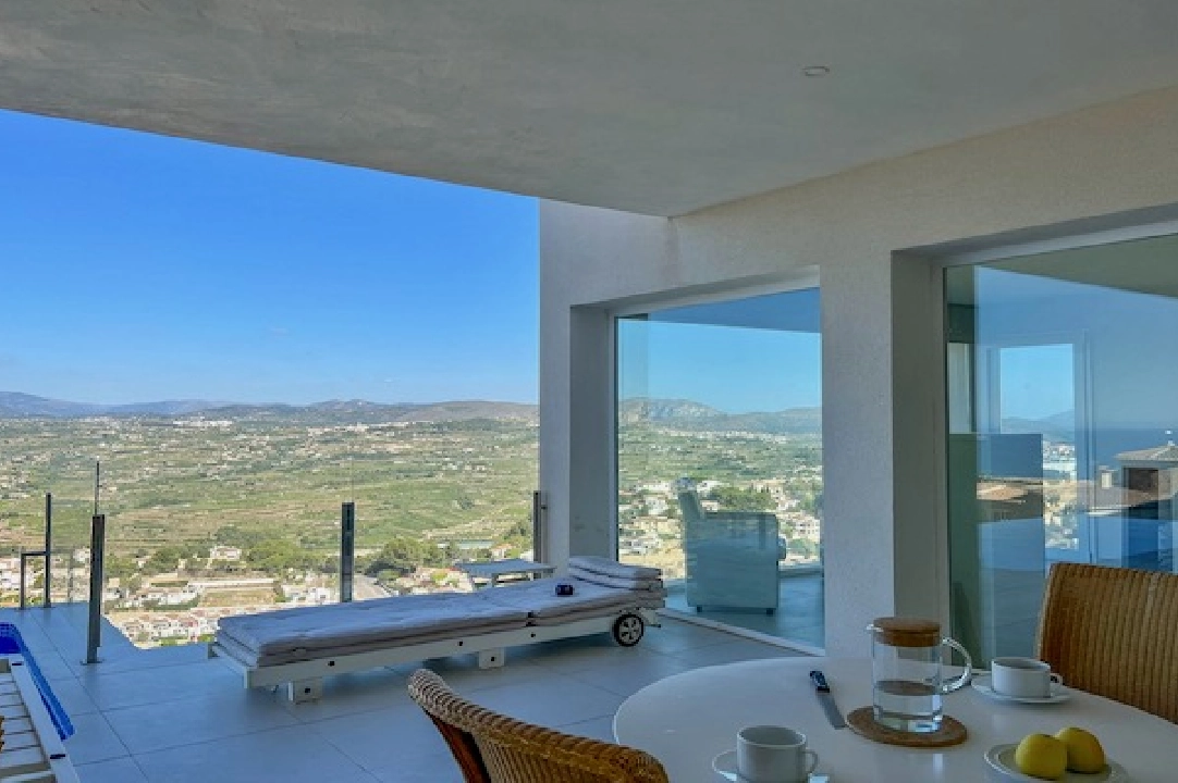 villa en Benitachell(La Cumbre del Sol) en venta, superficie 140 m², aire acondicionado, parcela 1395 m², 2 dormitorios, 2 banos, piscina, ref.: CA-H-1815-AMB-15