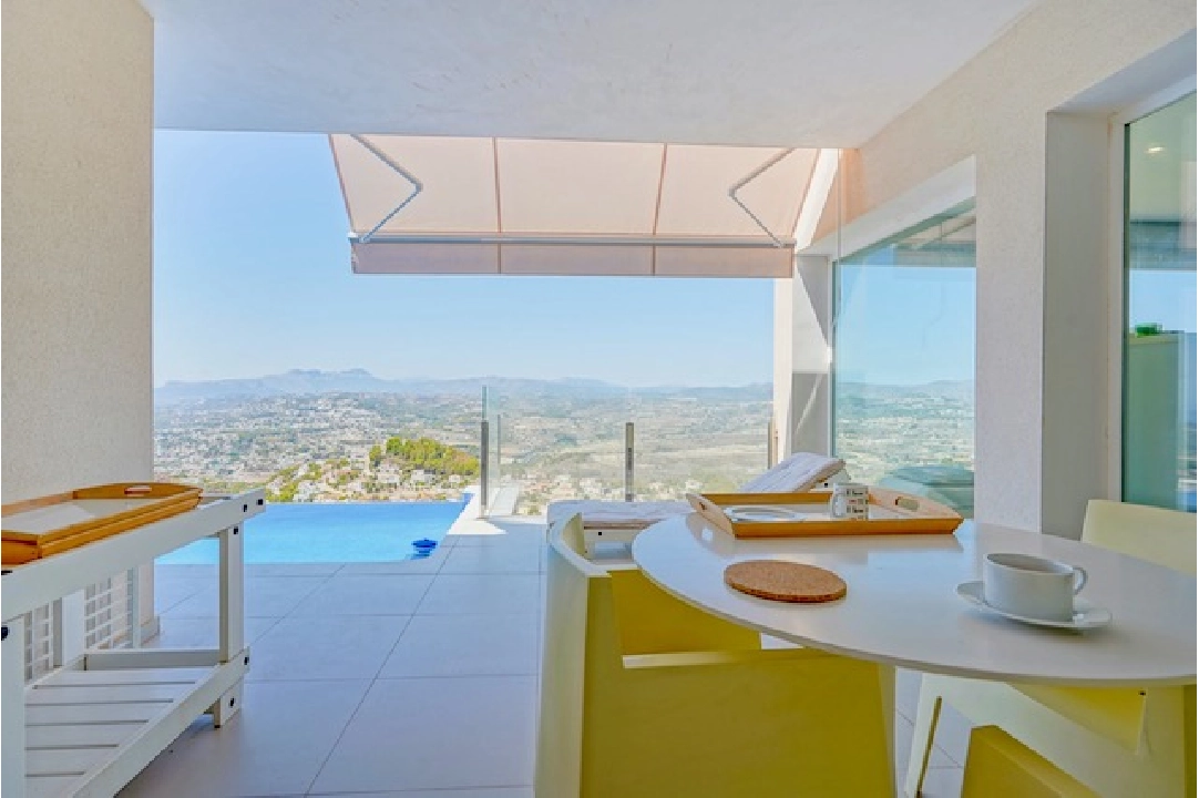 villa en Benitachell(La Cumbre del Sol) en venta, superficie 140 m², aire acondicionado, parcela 1395 m², 2 dormitorios, 2 banos, piscina, ref.: CA-H-1815-AMB-17