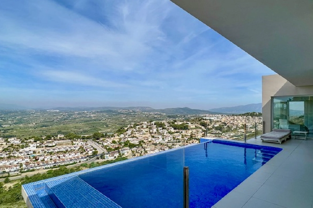 villa en Benitachell(La Cumbre del Sol) en venta, superficie 140 m², aire acondicionado, parcela 1395 m², 2 dormitorios, 2 banos, piscina, ref.: CA-H-1815-AMB-3