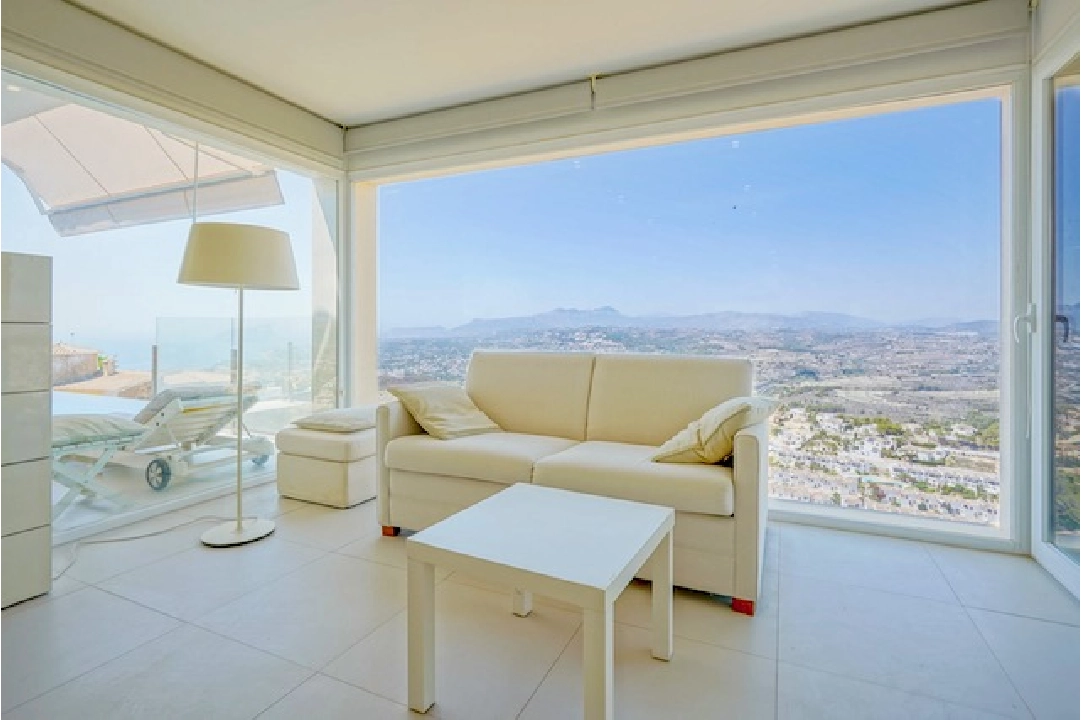 villa en Benitachell(La Cumbre del Sol) en venta, superficie 140 m², aire acondicionado, parcela 1395 m², 2 dormitorios, 2 banos, piscina, ref.: CA-H-1815-AMB-4