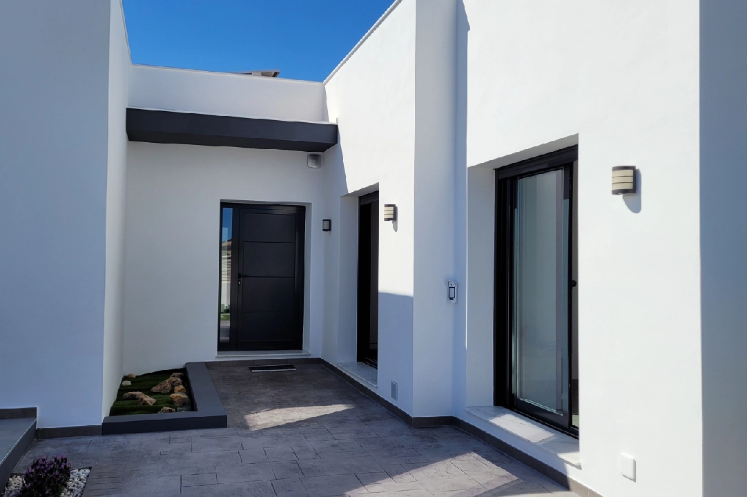 villa en Els Poblets en venta, superficie 158 m², ano de construccion 2018, estado mint, + KLIMA, aire acondicionado, parcela 500 m², 3 dormitorios, 2 banos, piscina, ref.: MG-0824-8